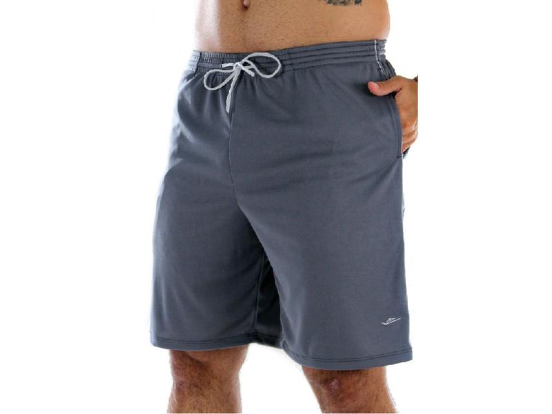 Imagem de Bermuda Shorts masculino Elite 2 bolsos Academia Lazer M ao EG4 Plus Size