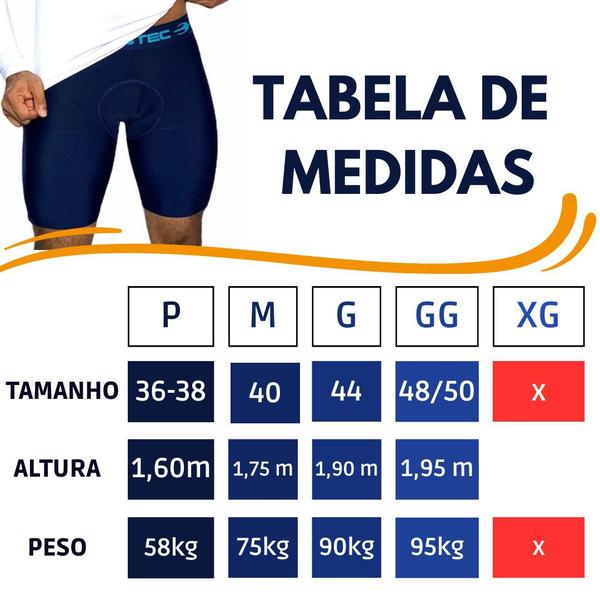 Imagem de Bermuda Térmica Masculina Cilcista Segunda Pele Compressão Para Prática De Esportes Em Geral