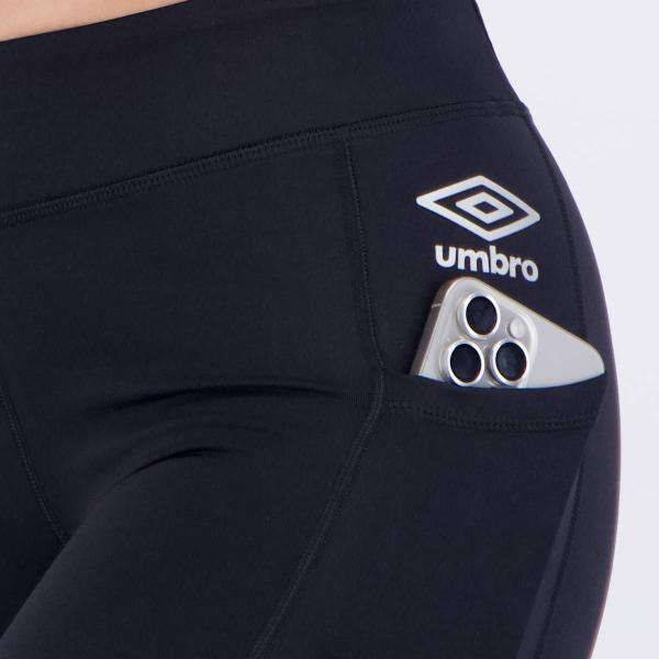 Imagem de Bermuda Umbro Essential Feminina Preta