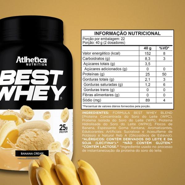 Imagem de Best Whey 3W 900g - Atlhetica Nutrition