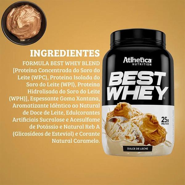 Imagem de Best Whey (900g) Dulce De Leche Atlhetica Nutrition