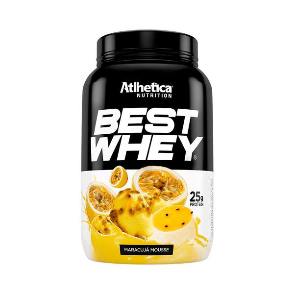 Imagem de Best Whey Atlhetica Nutrition (900g) Maracujá Mousse