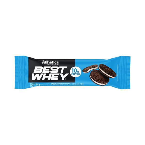 Imagem de Best Whey Bar Atlhetica Nutrition Cookies & Cream