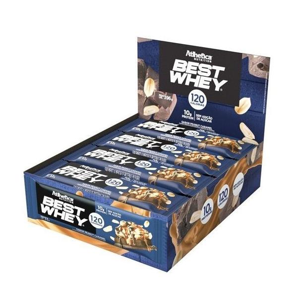 Imagem de Best Whey Bar Caixa com 12 unidades (360g) - Sabor: Peanut Caramel