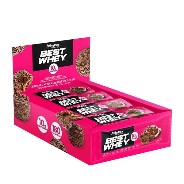 Imagem de Best Whey Bar Display Atlhetica Nutrition Brigadeiro