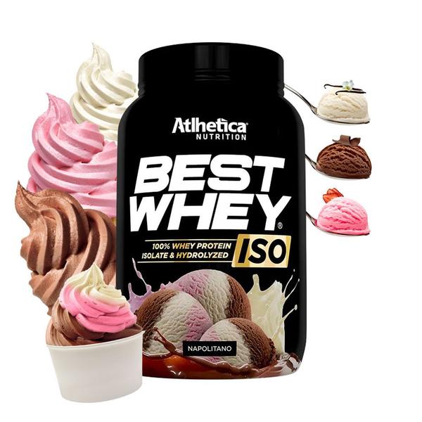 Imagem de Best Whey Iso (900g) Napolitano Atlhetica Nutrition