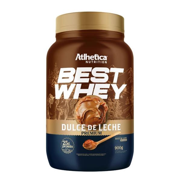 Imagem de Best Whey Isolado Hidro Doce de Leite 900g Creatina Atletica