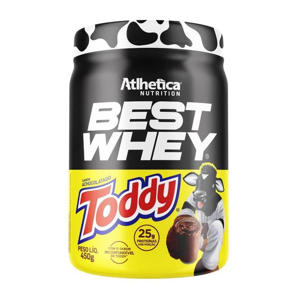 Imagem de Best Whey Isolado Hidrolisado 3W Toddy 450g - Atlhetica