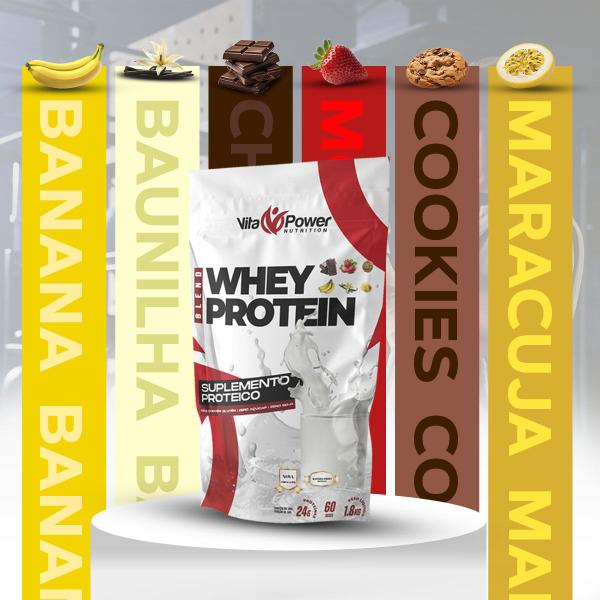 Imagem de Best Whey Protein 1.8kg - Corpo mais Forte e Músculoso - VITA POWER