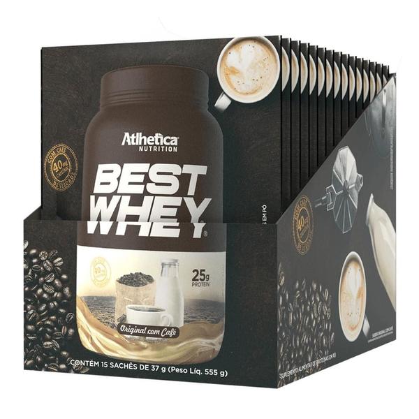 Imagem de Best Whey Protein 15 Sachês Atlhetica Nutrition