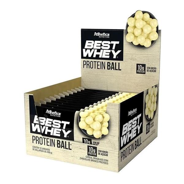 Imagem de Best Whey Protein Ball 50g (600g) 12 Unidades Atlhetica