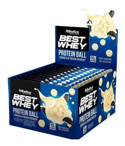 Imagem de Best Whey Protein Ball (Caixa c/ 12un de 50g) Atlhetica Nutrition