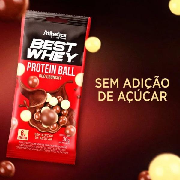 Imagem de Best Whey Protein Ball Delicioso 6g Proteina  Cx 20x 30g