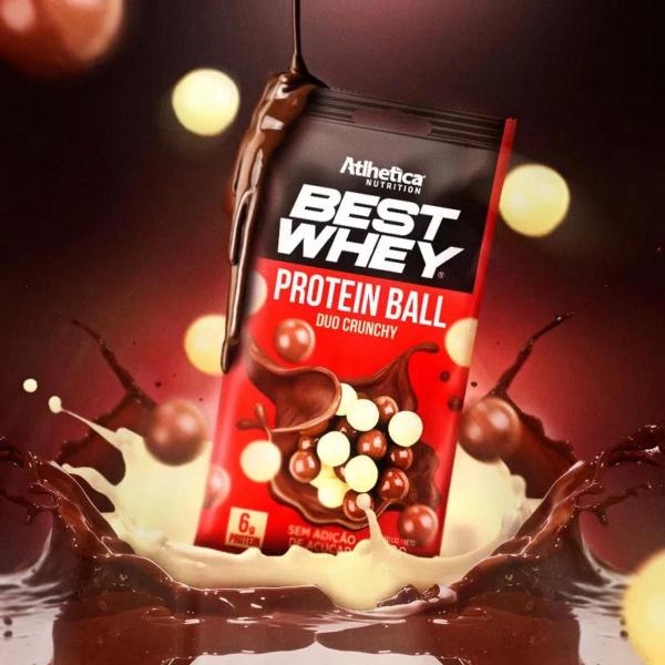 Imagem de Best Whey Protein Ball Delicioso e proteico Snack 4X 30g