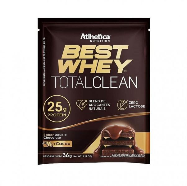 Imagem de Best Whey Total Clean Sachê (36g) - Sabor: Double Chocolate