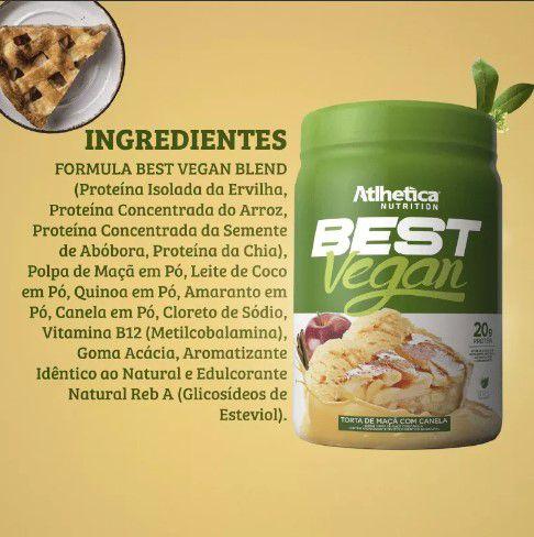 Imagem de Best Whey Vegan 500g Protein Vegana - Atlhetica Nutrition