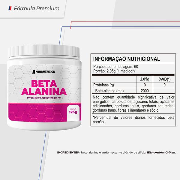 Imagem de Beta-alanina 123g Natural