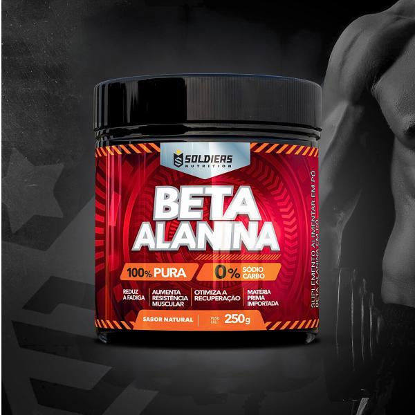 Imagem de Beta Alanina 250g - 100% Puro Importado - Soldiers Nutrition