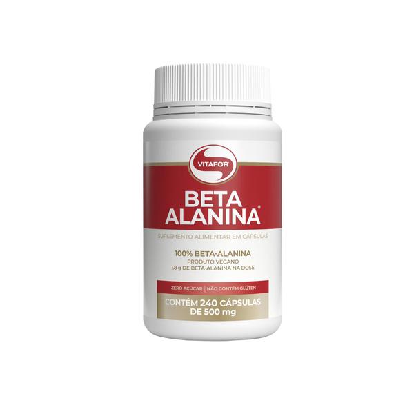 Imagem de Beta Alanina 500mg 240 cápsulas - Vitafor