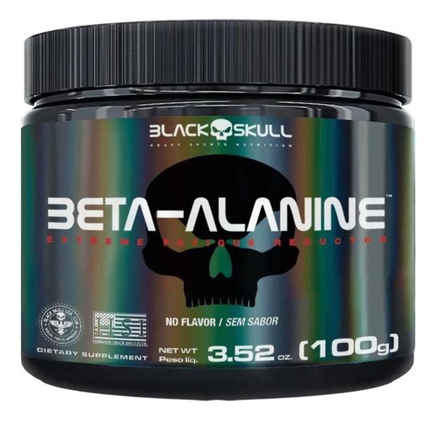 Imagem de Beta Alanina Black Skull 100g Pré Treino Sem Cafeína