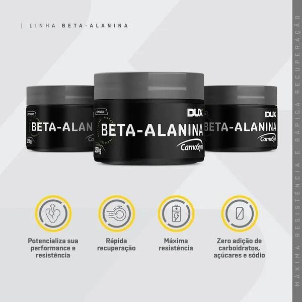 Imagem de Beta Alanina Com Selo Carnosyn Dux Nutrition120G