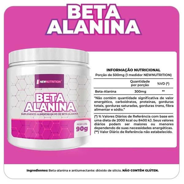 Imagem de Beta alanina em pó pura new nutrition