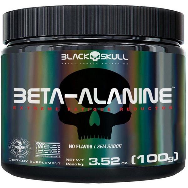 Imagem de Beta Alanina Pura - Selo Betapure - (100g) - Black Skull