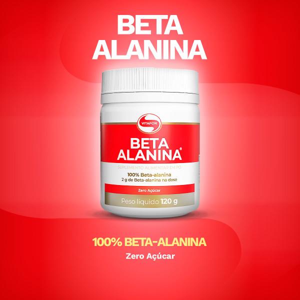 Imagem de Beta Alanina Vitafor 100% - 120g