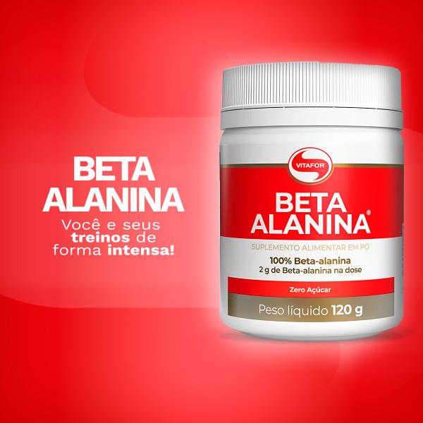 Imagem de Beta Alanina Vitafor 100% - 120g