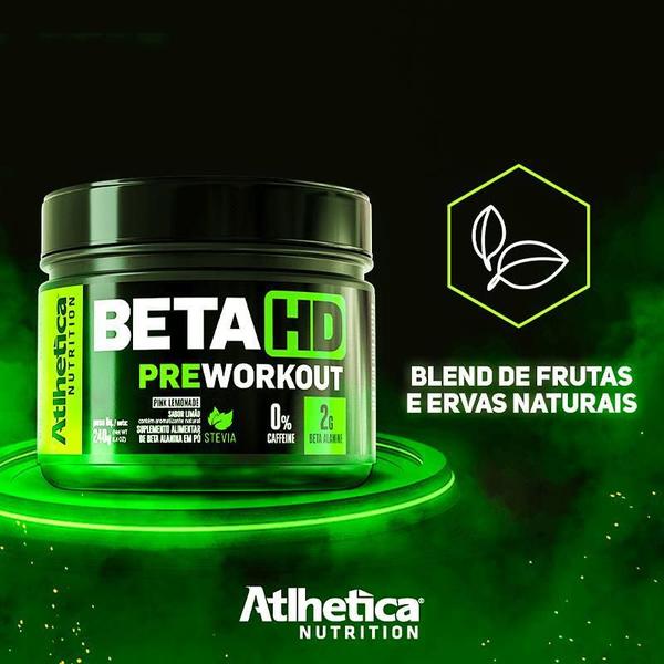 Imagem de Beta Hd Pre Workout Stevia 0% Caffeine Pink Lemonade 240G