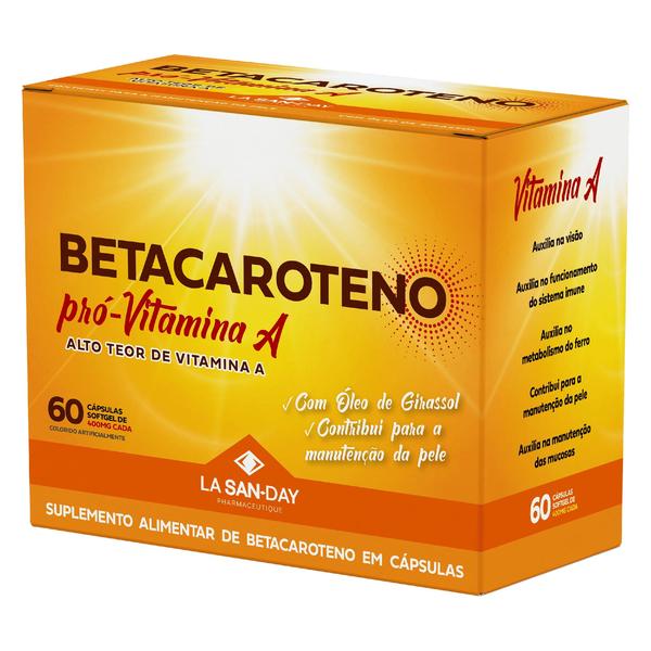 Imagem de Betacaroteno Pró-Vitamina A (60 Cápsulas)