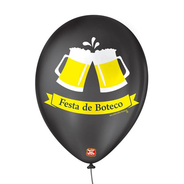 Imagem de Bexiga Balões Tema Nº 9 Festa De Boteco - 25 Unid