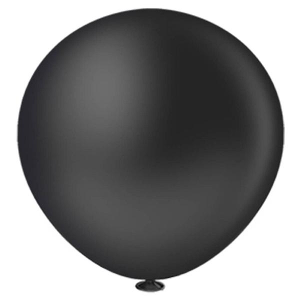 Imagem de Bexiga Fat Ball 25" Preto Pic Pic