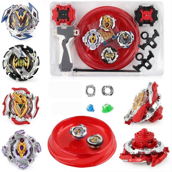 Imagem de Beyblade 4 em 2 Arena 2 lançadores - Top Gyro