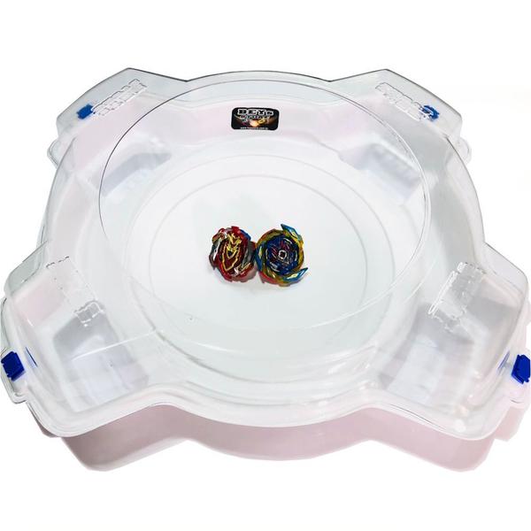 Beyblade Arena Batalha de Beybade Elite - Branca - Beys Store Imagem de Beyblade Arena Batalha de Beybade Elite - Branca