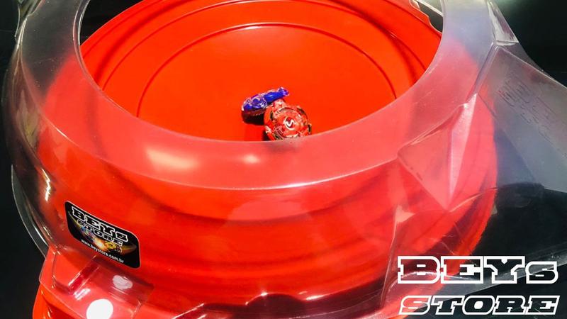 Imagem de Beyblade Arena de Batalha DB PRO - Vermelha