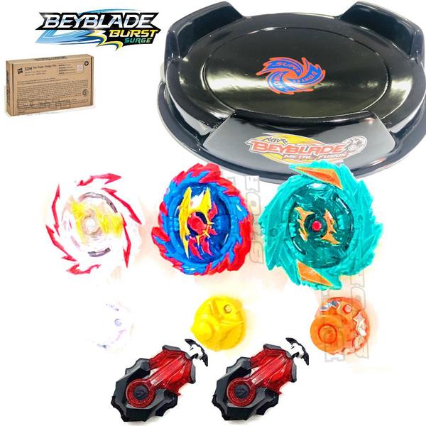 Imagem de Beyblade Arena Tempest Cloud 3-Pack- 2 lançadores - Hasbro