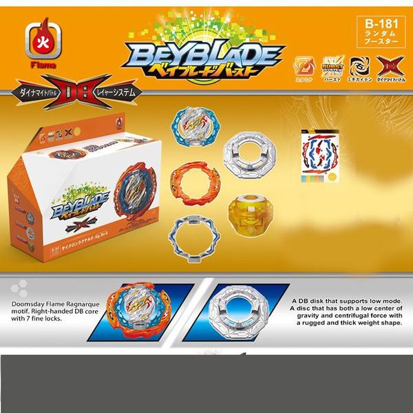 Imagem de Beyblade B-181 01 Cyclone Ragnaruk lançador- Flame