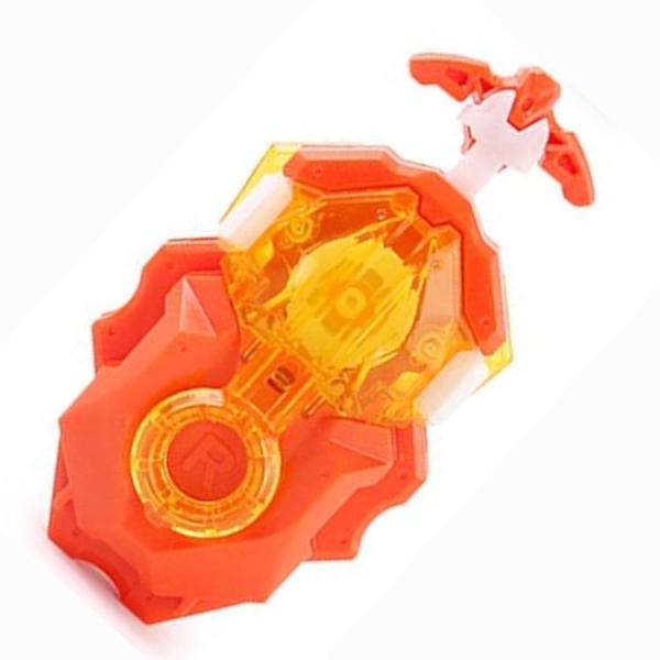 Beyblade Beylauncher Laranja LR DB B-184 - Flame Imagem de Beyblade Beylauncher Laranja LR DB B-184 - Flame