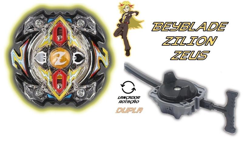 Imagem de Beyblade Burst Evolution Com Lançador Zlion Zeutron Zac