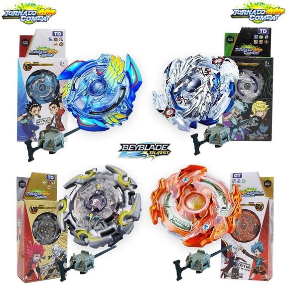 Beyblade Burst + Lançador Vários Modelos Disponiveis - Tornado Gyro Imagem de Beyblade Burst + Lançador Vários Modelos Disponiveis