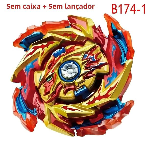 Imagem de Beyblade Burst Metal Fusion - Pacote com Tops B206, B187 e B175 (2024)