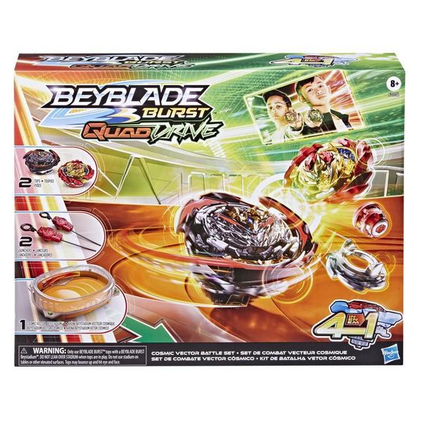 Beyblade Burst QuadDrive - Kit de Batalha Vetor Cósmico - Hasbro Imagem de Beyblade Burst QuadDrive - Kit de Batalha Vetor Cósmico