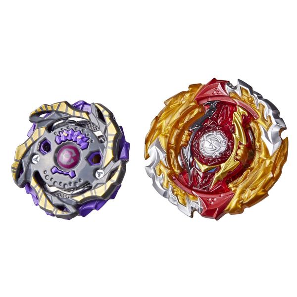 Imagem de BEYBLADE Burst Surge Speedstorm World Spryzen S6 e Betromoth B6 Spinning Top Dual Pack - 2 Jogo de Batalha Top Toy for Kids Ages 8 and Up