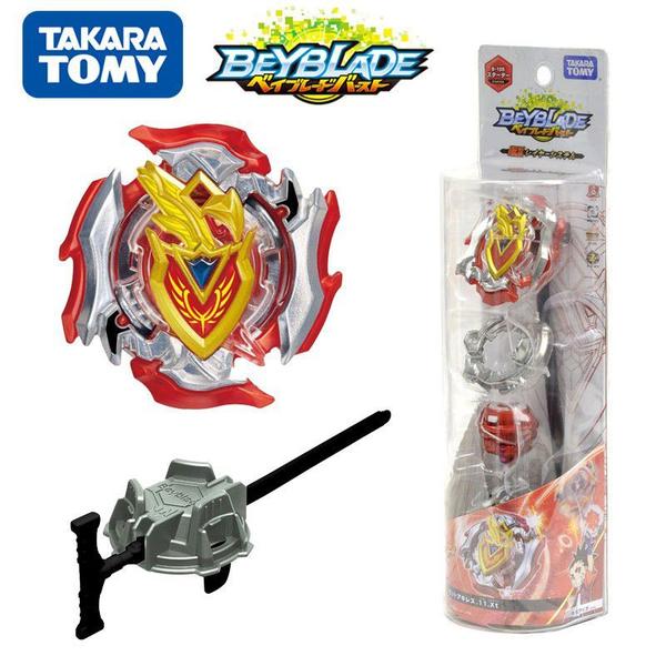 Beyblade Burst Turbo Z Achilles - B105 com Lançador - Takara Tomy Imagem de Beyblade Burst Turbo Z Achilles - B105 com Lançador - Takara Tomy