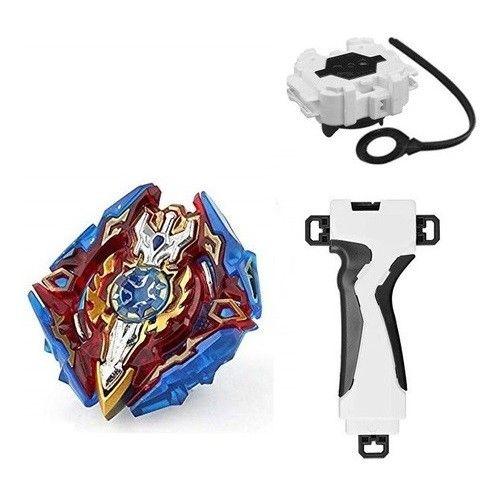 Imagem de Beyblade Burst: Xeno Xcalibur Lançador + Grip Suporte - Storm Gyro