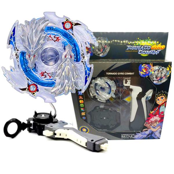 Imagem de Beyblade Combo Luinor x Horussood + Lançadores +  Arena de batalha