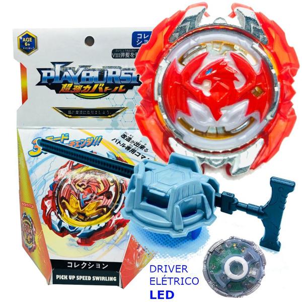 Imagem de Beyblade Playburst Cho-z Valtryek vs Revive Phoenix