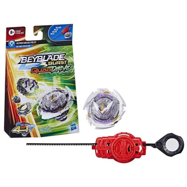 Imagem de Beyblade Quaddrive Destruction Belfyre B7 Lançador - Hasbro