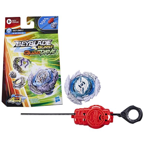 Imagem de Beyblade Quaddrive Guilty Luinor L7 + Lançador - Hasbro